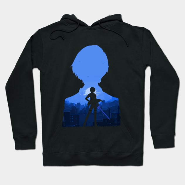 Persona 3 - Makoto Yuki *Negative Illusion* Hoodie by MyRetroArt